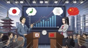 日本と中国の論戦が繰り広げられている